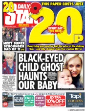 Daily Star () Newspaper Front Page for 30 October 2015