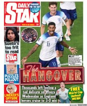 Daily Star () Newspaper Front Page for 30 November 2022