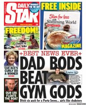 Daily Star () Newspaper Front Page for 30 March 2021