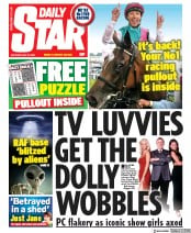 Daily Star () Newspaper Front Page for 30 May 2020