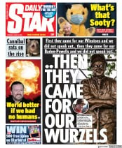 Daily Star () Newspaper Front Page for 30 June 2020