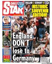 Daily Star () Newspaper Front Page for 30 June 2021