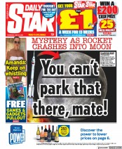 Daily Star () Newspaper Front Page for 30 June 2022