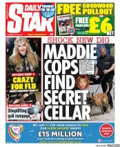 Daily Star () Newspaper Front Page for 30 July 2020
