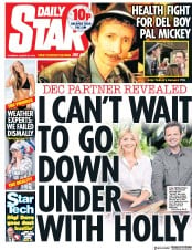 Daily Star () Newspaper Front Page for 30 August 2018