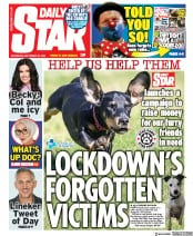 Daily Star () Newspaper Front Page for 30 September 2020