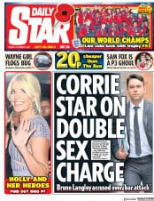 Daily Star () Newspaper Front Page for 31 October 2017