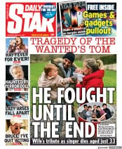 Daily Star () Newspaper Front Page for 31 March 2022