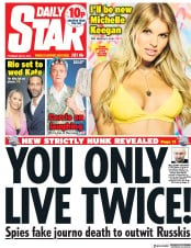 Daily Star () Newspaper Front Page for 31 May 2018