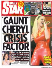 Daily Star () Newspaper Front Page for 31 August 2015