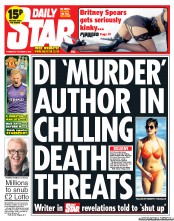 Daily Star () Newspaper Front Page for 3 October 2013