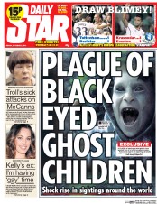 Daily Star () Newspaper Front Page for 3 October 2014
