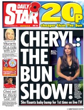 Daily Star () Newspaper Front Page for 3 November 2016