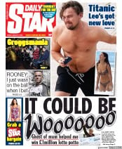 Daily Star () Newspaper Front Page for 3 January 2020