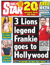 Daily Star () Newspaper Front Page for 3 February 2017