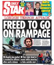 Daily Star () Newspaper Front Page for 3 February 2020