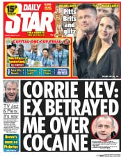 Daily Star () Newspaper Front Page for 3 March 2014