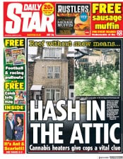Daily Star () Newspaper Front Page for 3 March 2018