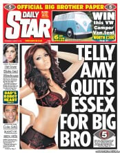 Daily Star () Newspaper Front Page for 3 August 2011