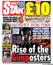Daily Star () Newspaper Front Page for 4 November 2022