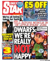 Daily Star () Newspaper Front Page for 4 December 2021