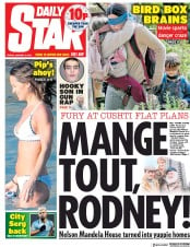Daily Star () Newspaper Front Page for 4 January 2019