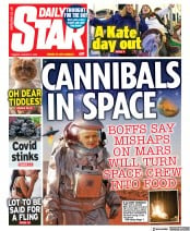 Daily Star () Newspaper Front Page for 4 January 2022