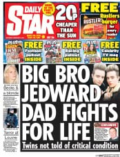 Daily Star () Newspaper Front Page for 4 February 2017