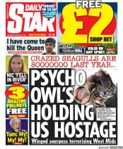 Daily Star () Newspaper Front Page for 4 February 2023