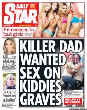 Daily Star () Newspaper Front Page for 4 April 2013