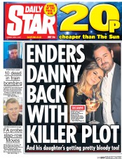 Daily Star () Newspaper Front Page for 4 April 2017