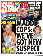 Daily Star () Newspaper Front Page for 4 May 2019