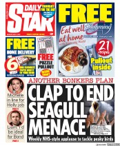 Daily Star () Newspaper Front Page for 4 May 2020