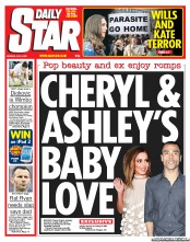 Daily Star () Newspaper Front Page for 4 July 2011