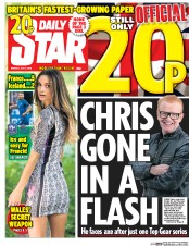 Daily Star () Newspaper Front Page for 4 July 2016