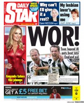 Daily Star () Newspaper Front Page for 4 September 2019