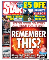 Daily Star () Newspaper Front Page for 4 September 2021