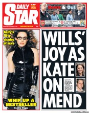 Daily Star () Newspaper Front Page for 5 December 2012