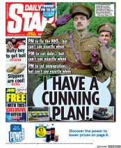 Daily Star () Newspaper Front Page for 5 January 2023
