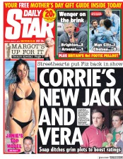 Daily Star () Newspaper Front Page for 5 March 2018
