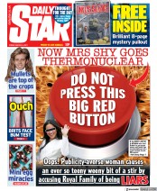 Daily Star () Newspaper Front Page for 5 March 2021