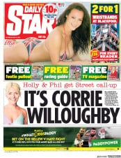 Daily Star () Newspaper Front Page for 5 May 2018