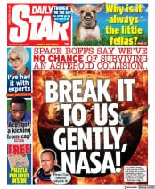 Daily Star () Newspaper Front Page for 5 May 2021