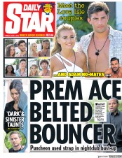 Daily Star () Newspaper Front Page for 5 June 2018