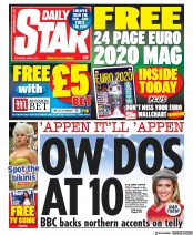 Daily Star () Newspaper Front Page for 5 June 2021