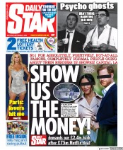 Daily Star () Newspaper Front Page for 5 September 2020