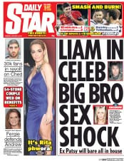 Daily Star () Newspaper Front Page for 6 January 2015