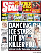 Daily Star () Newspaper Front Page for 6 January 2018