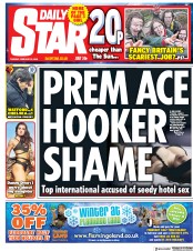 Daily Star () Newspaper Front Page for 6 February 2018