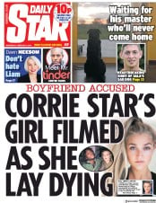 Daily Star () Newspaper Front Page for 6 February 2019